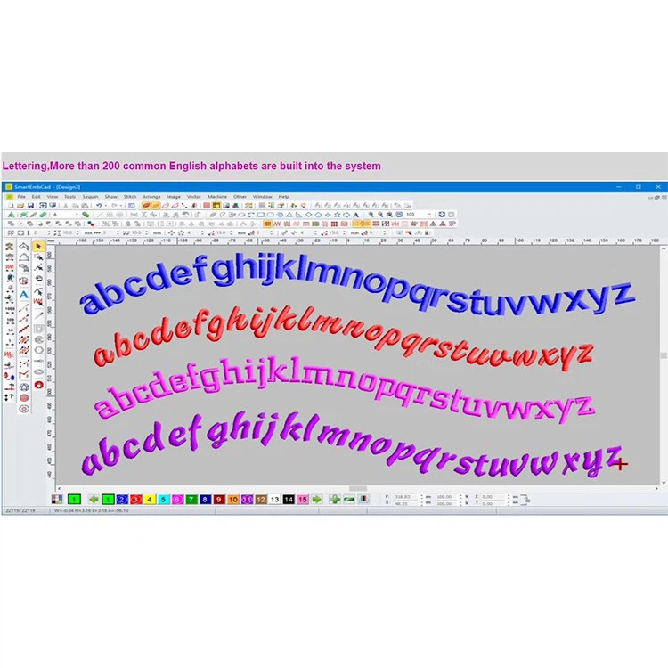 embroidery digitizing software